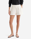Welland Knit Twill Short 3 Inch / EGRET