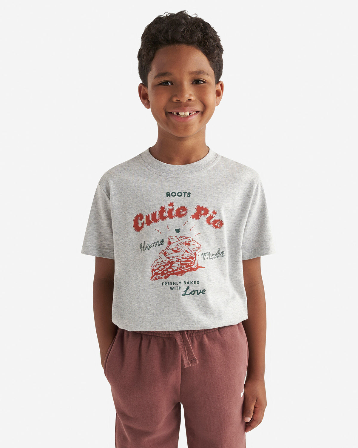 Kids Food Series T-Shirt / HEATHER GREY
