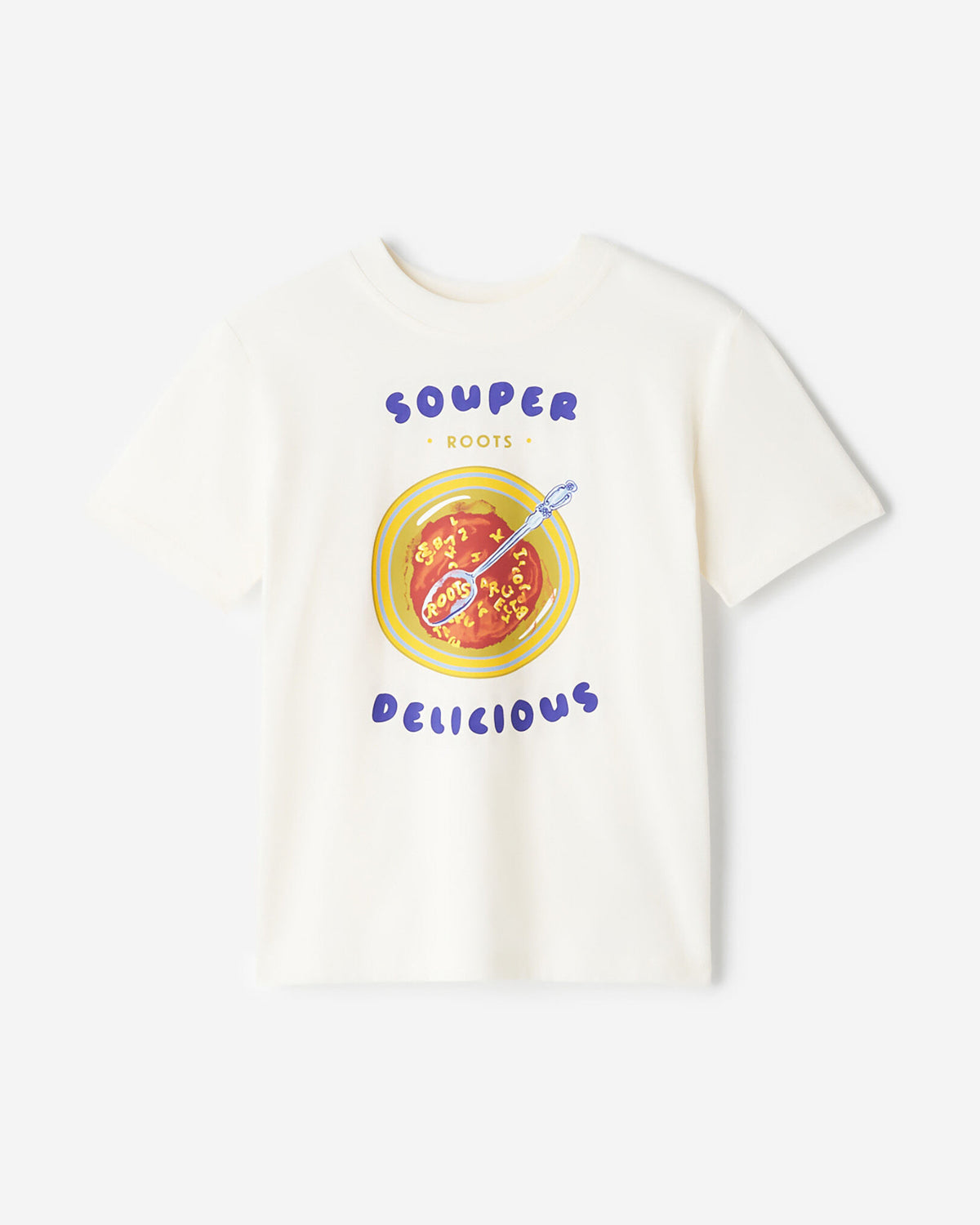 Kids Food Series T-Shirt / EGRET