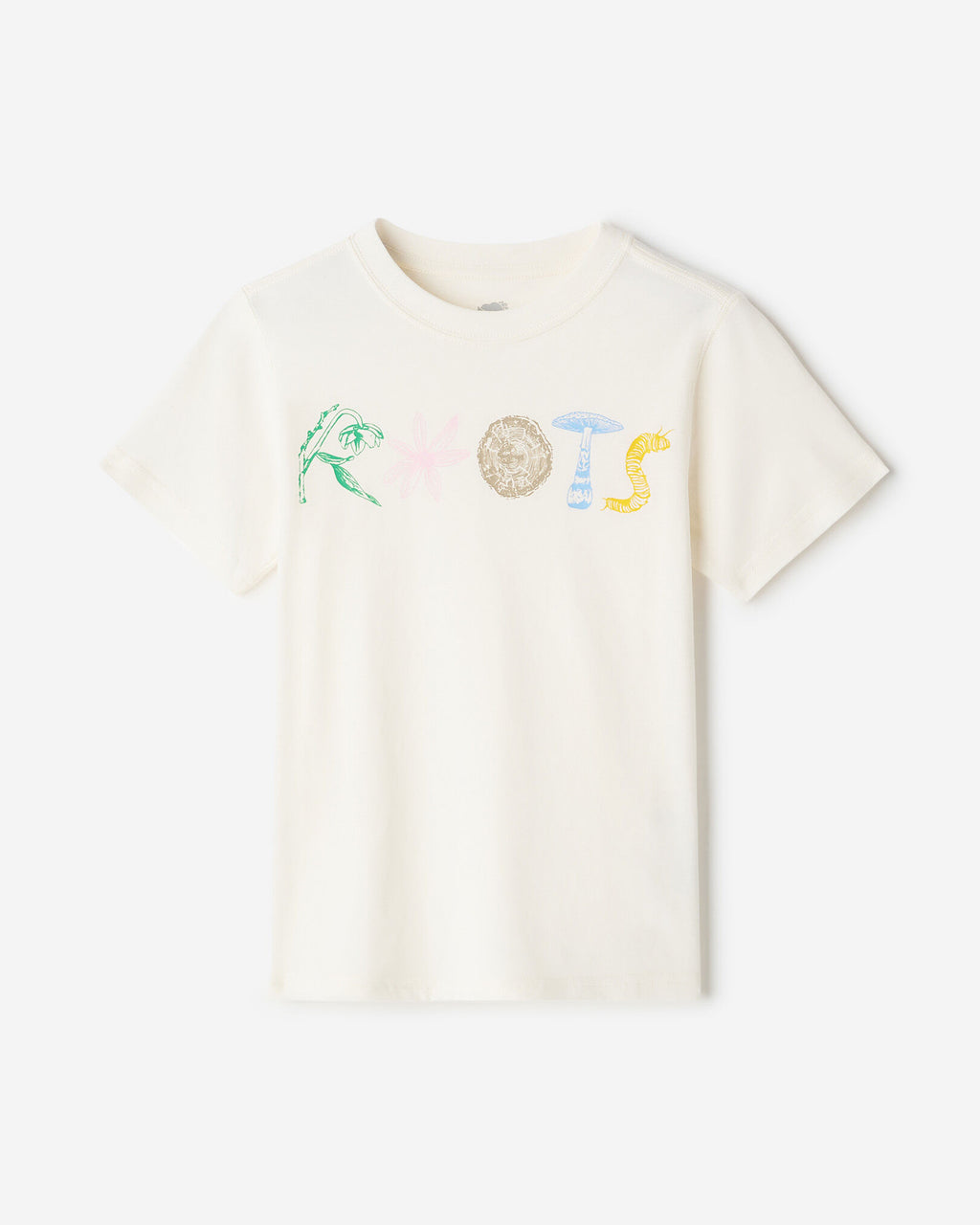Kids Nature Stamps T-Shirt / EGRET
