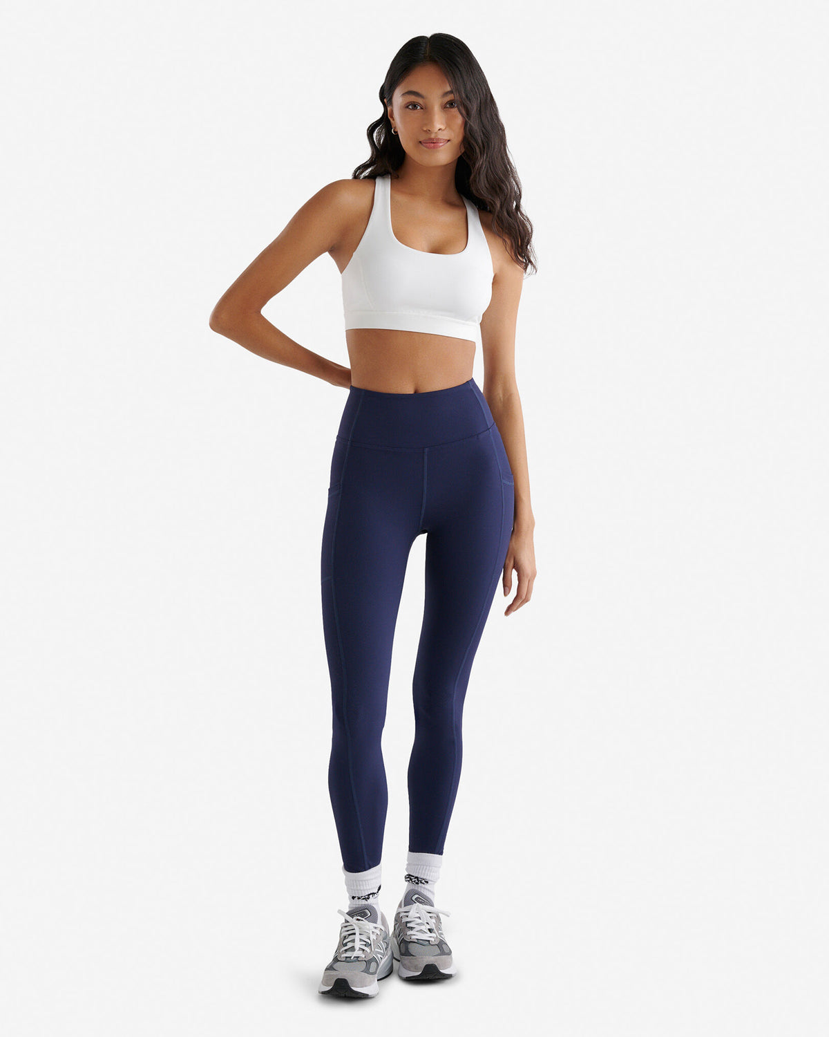 Restore Stretch Sports Bra / WHITE