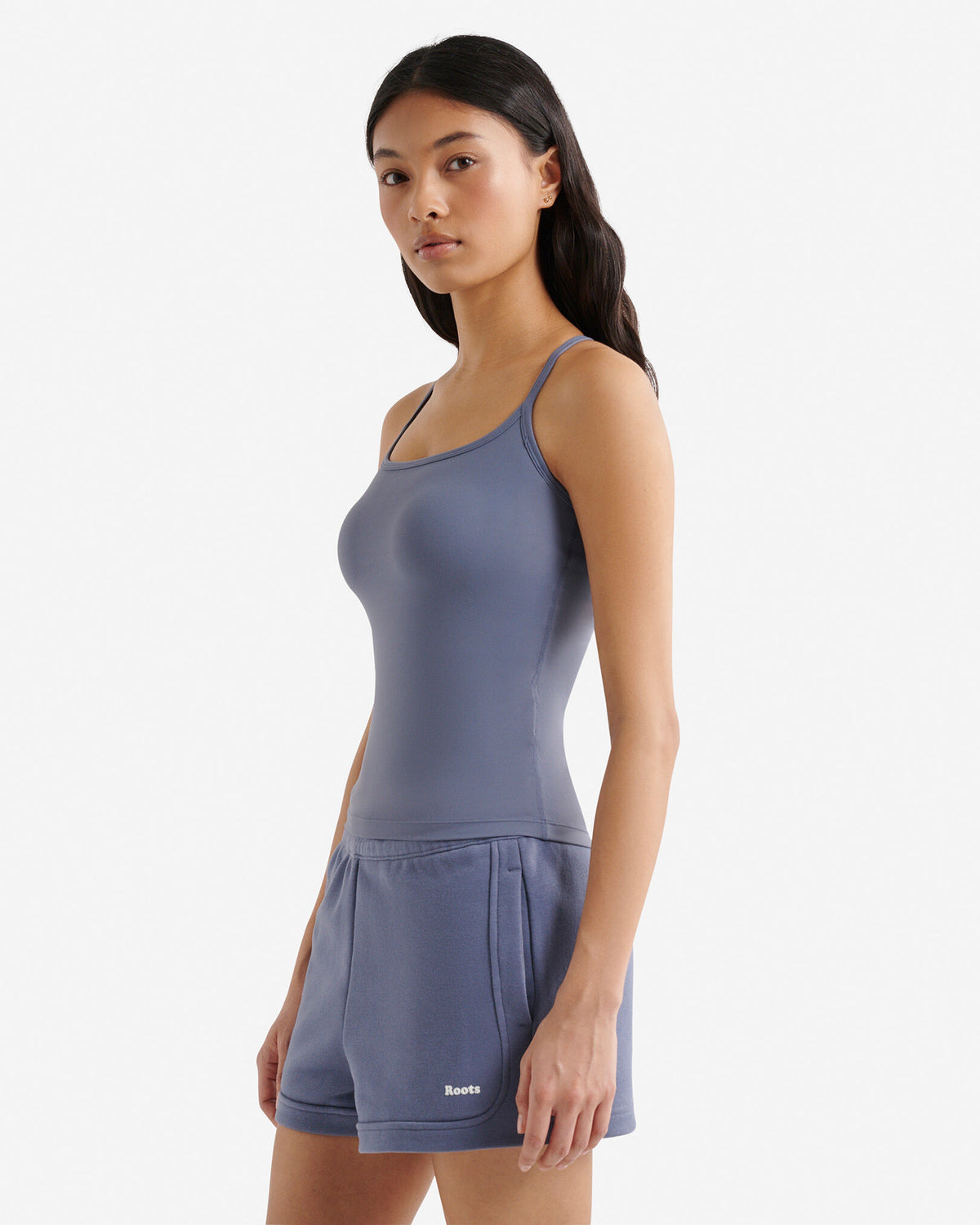 Restore Stretch Cami Tank / TIDAL BLUE