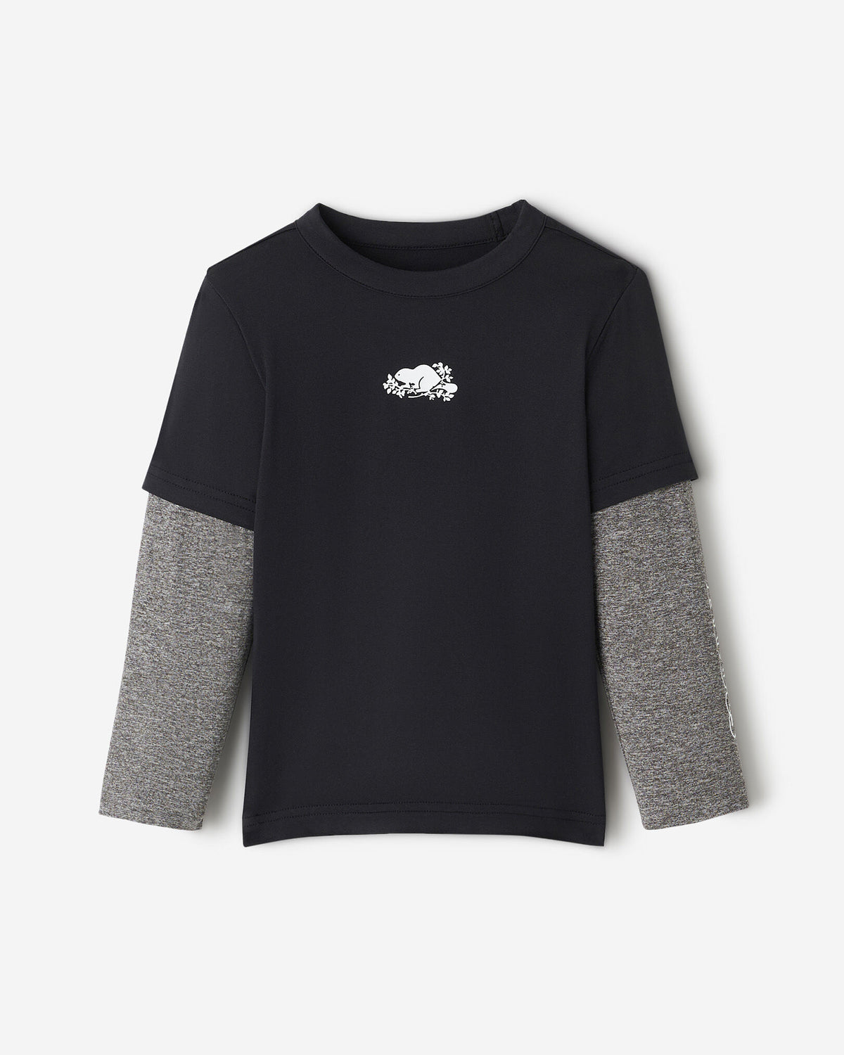 Toddler Renew Cooper Long Sleeve T-Shirt / BLACK