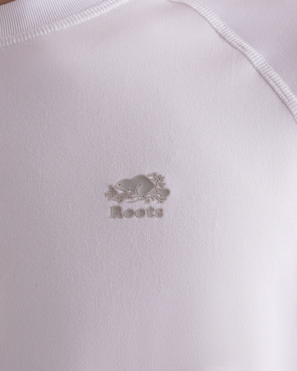 Renew Knit Short Sleeve Top / WHITE