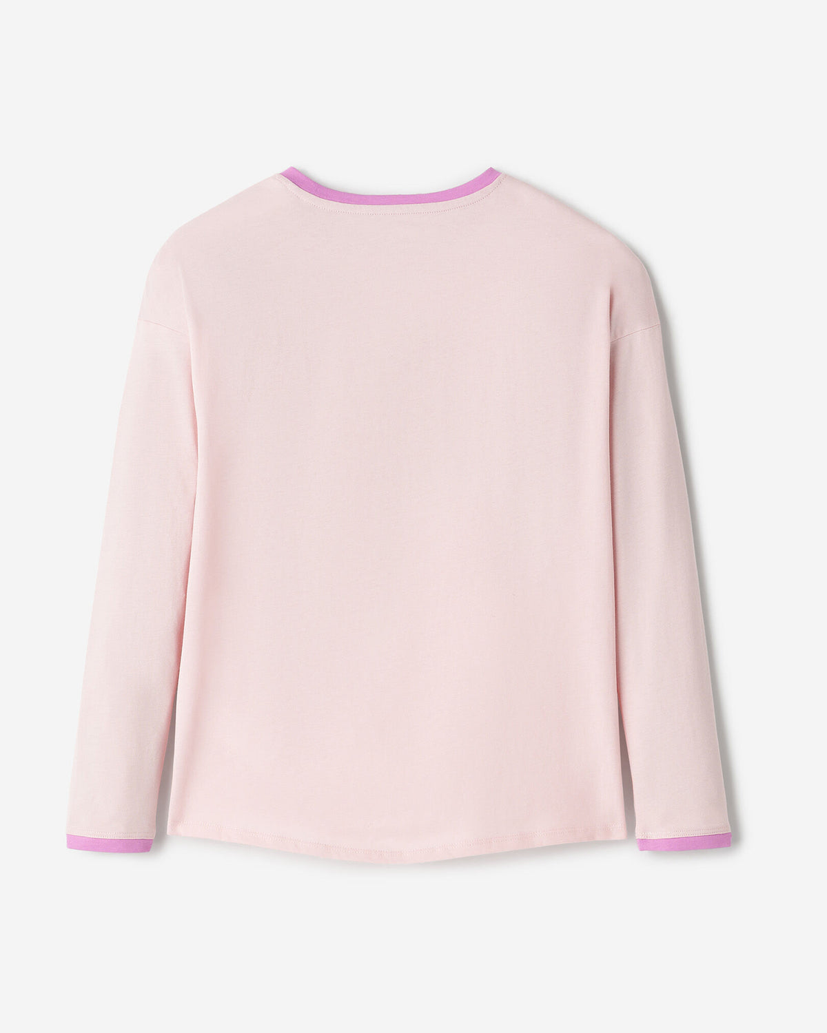 Girls Cooper Pop Relaxed Long Sleeve T-Shirt / BABY PINK