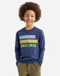 Kids Athletics Department T-Shirt / NIGHTFALL BLUE