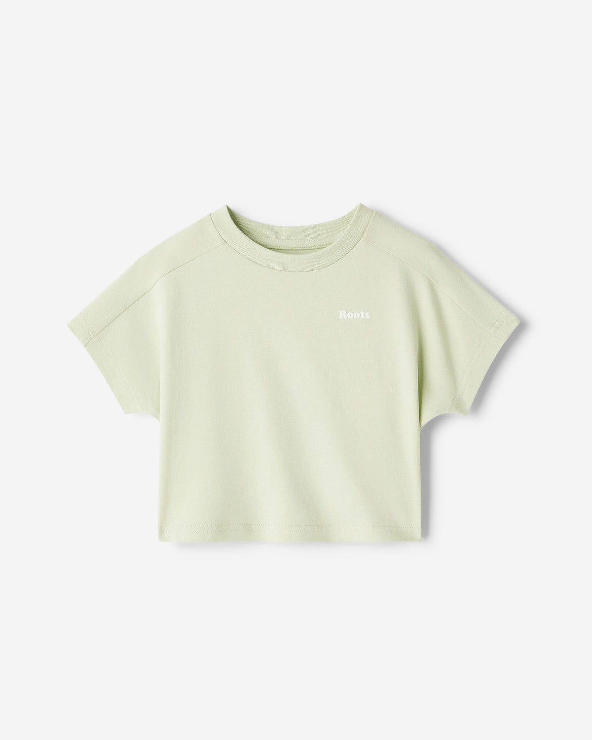 Toddler Girls Summer Cloud Boxy T-Shirt / FADED JADE