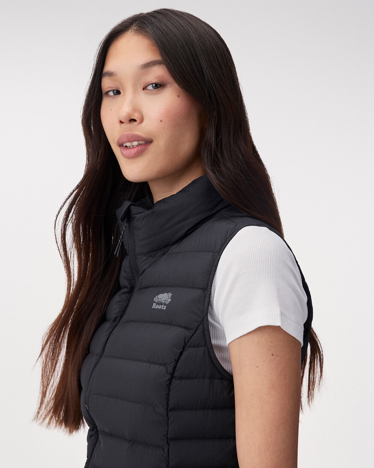 Down Packable Vest / BLACK