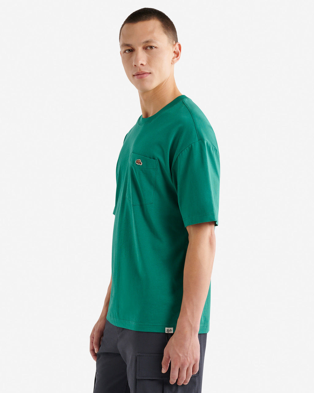 Mens Beavermark T-Shirt / EVERGREEN