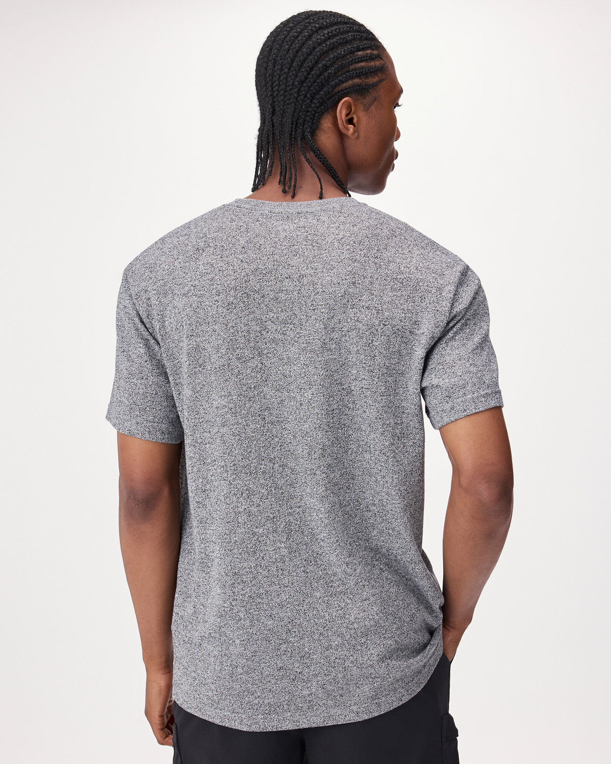 Mens Organic Cooper Beaver T-shirt / SALT & PEPPER