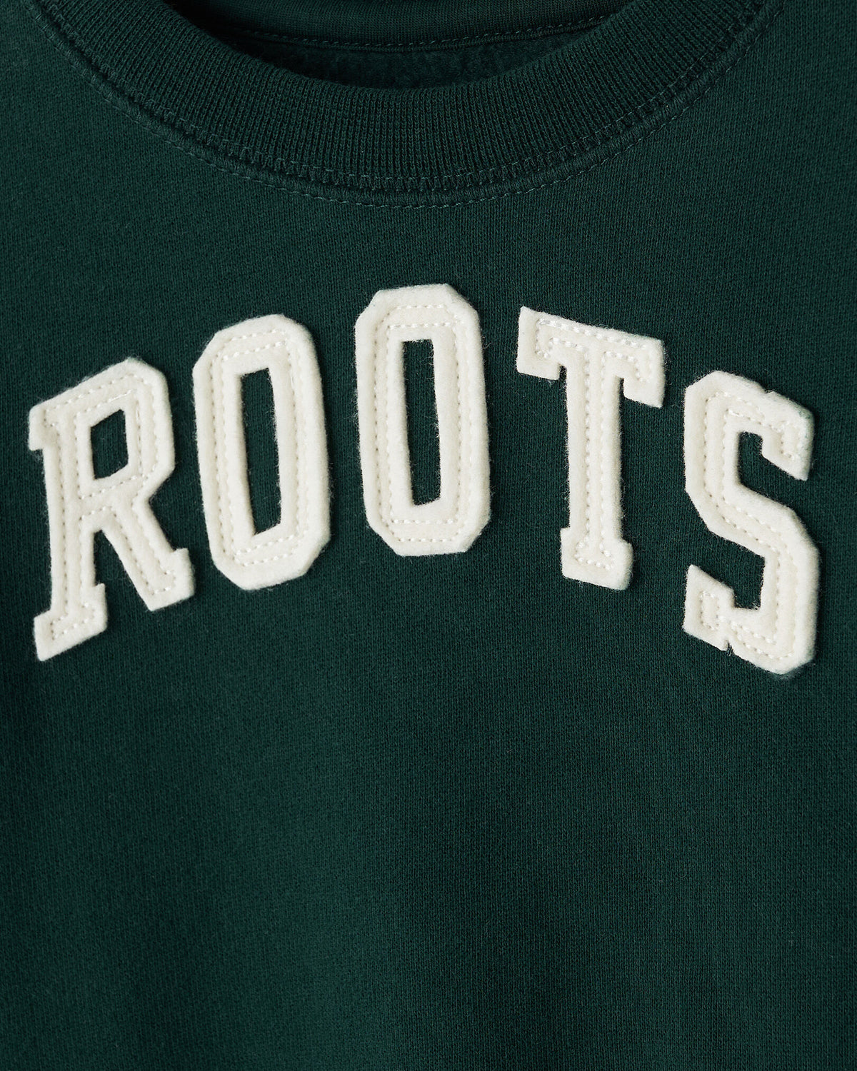 Baby  Applique Sweatshirt / VARSITY GREEN