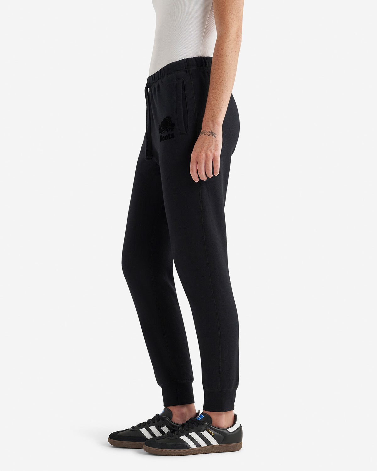 Organic Original Slim Cuff Sweatpant Tall (32.5 Inch Inseam) / BLACK