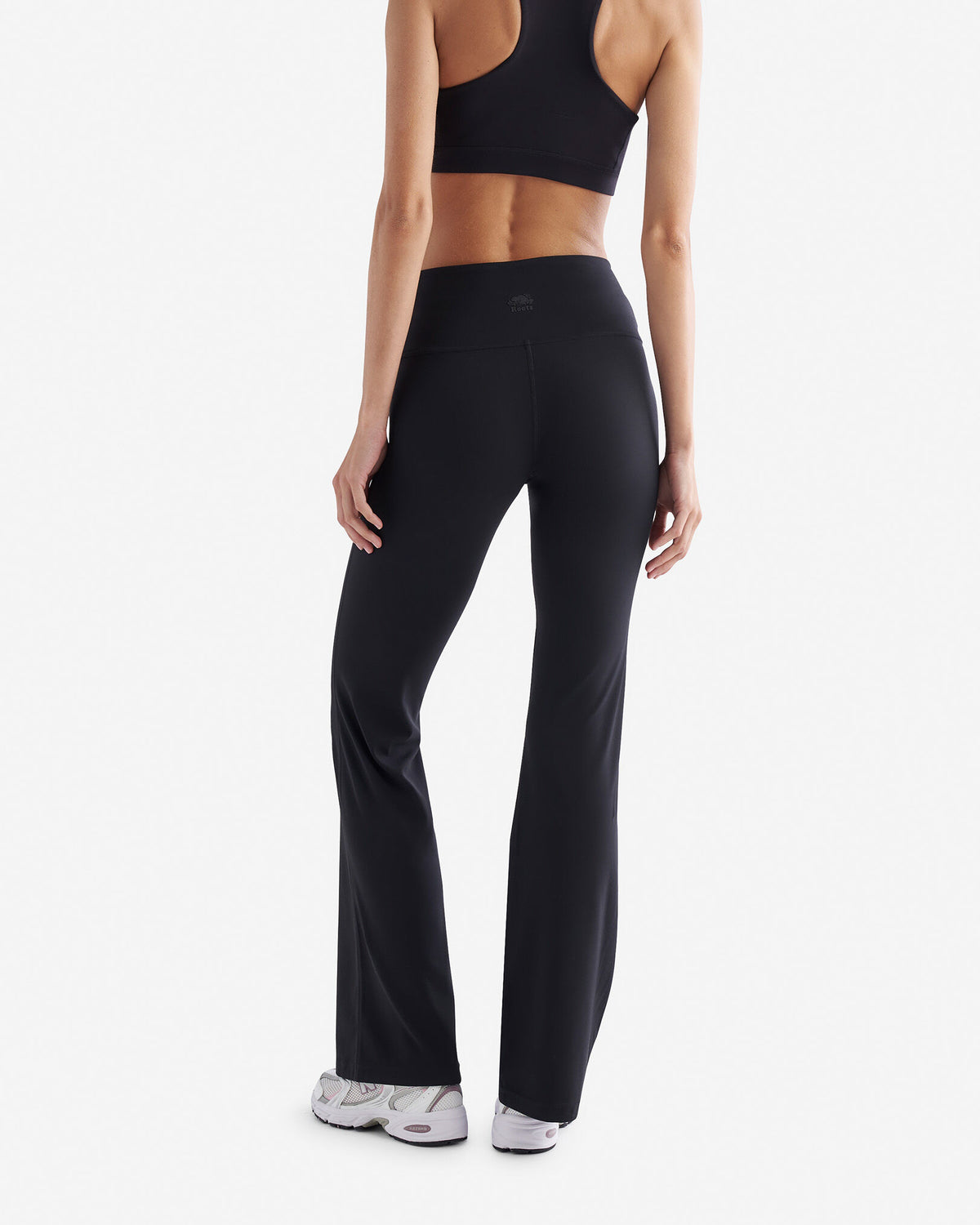 Restore High Rise Flare Legging / BLACK