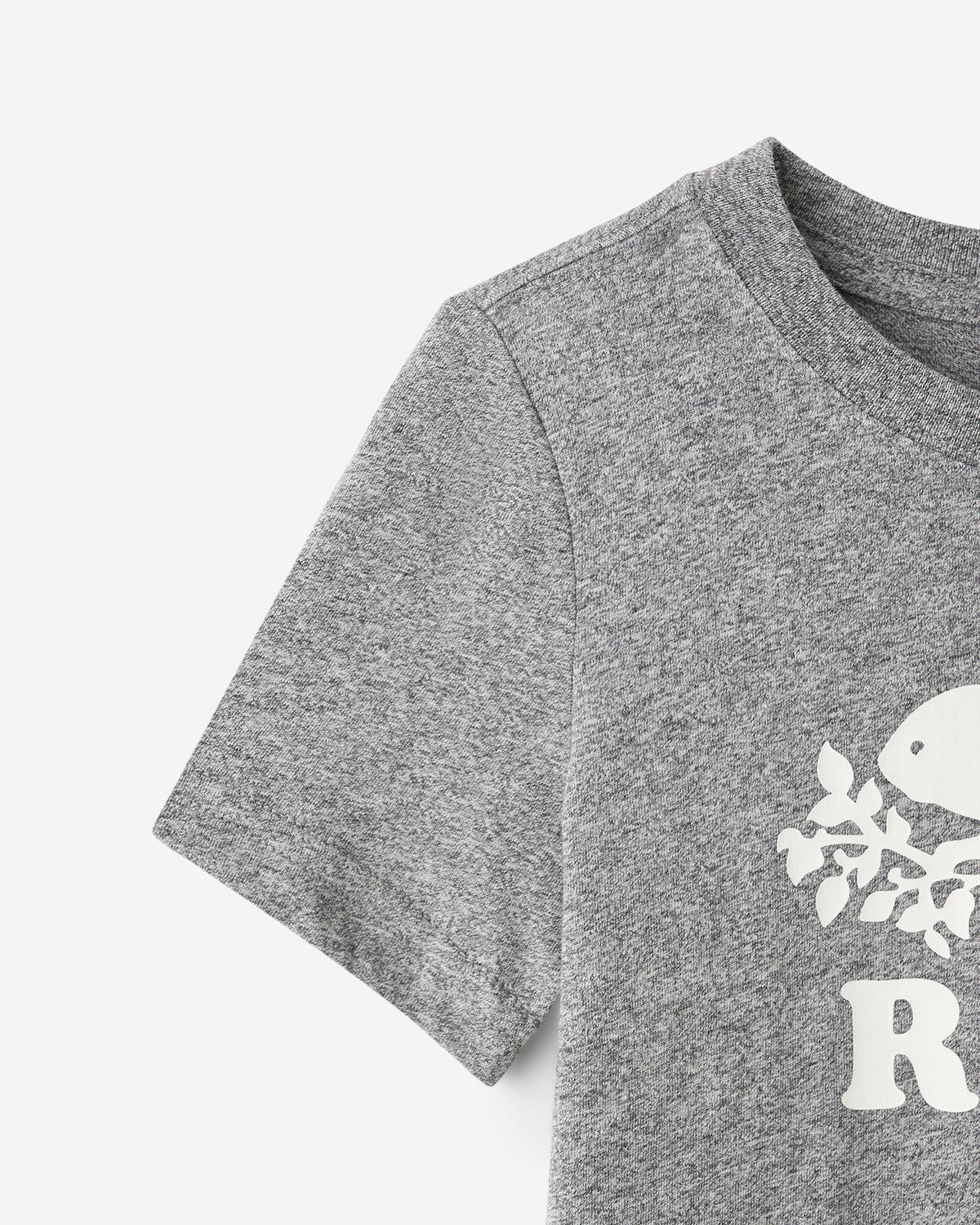 Toddler Organic Original Cooper Beaver T-Shirt / SALT & PEPPER