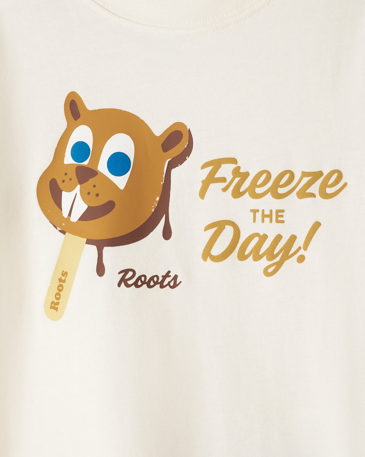 Toddler Pops & Scoops T-Shirt / EGRET