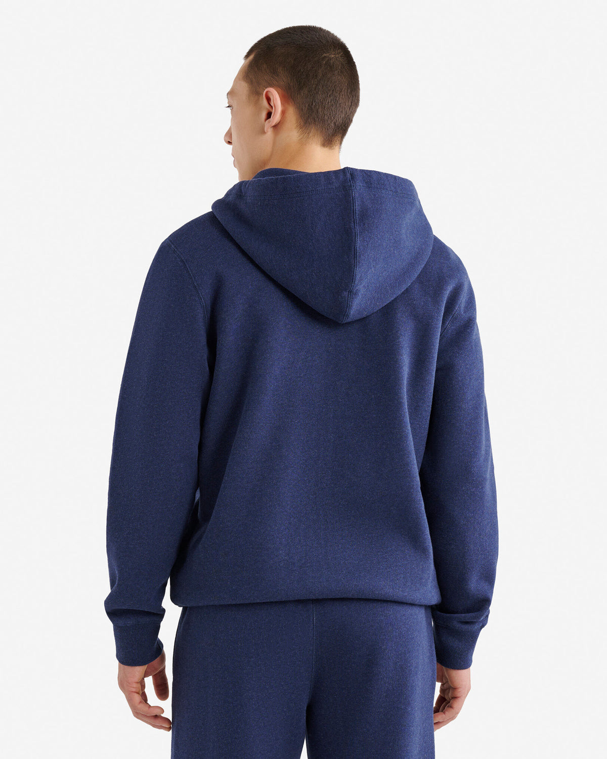 Organic Original Full Zip Hoodie / NIGHTFALL BLUE MIX