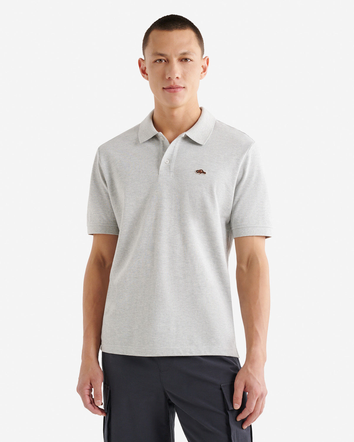 Beavermark Pique Polo / ATHLETIC GREY MIX