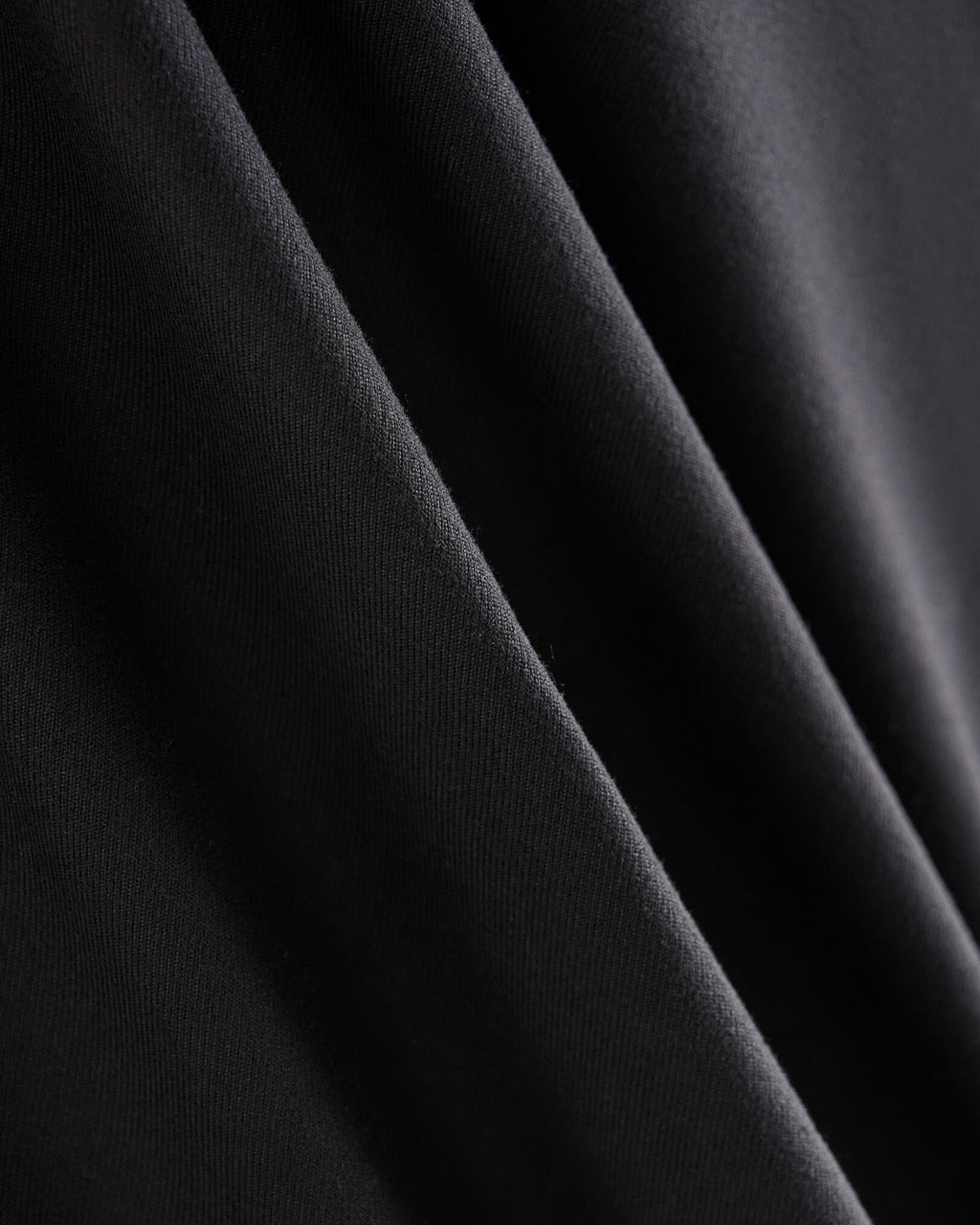 Renew Knit Quarter Zip / BLACK