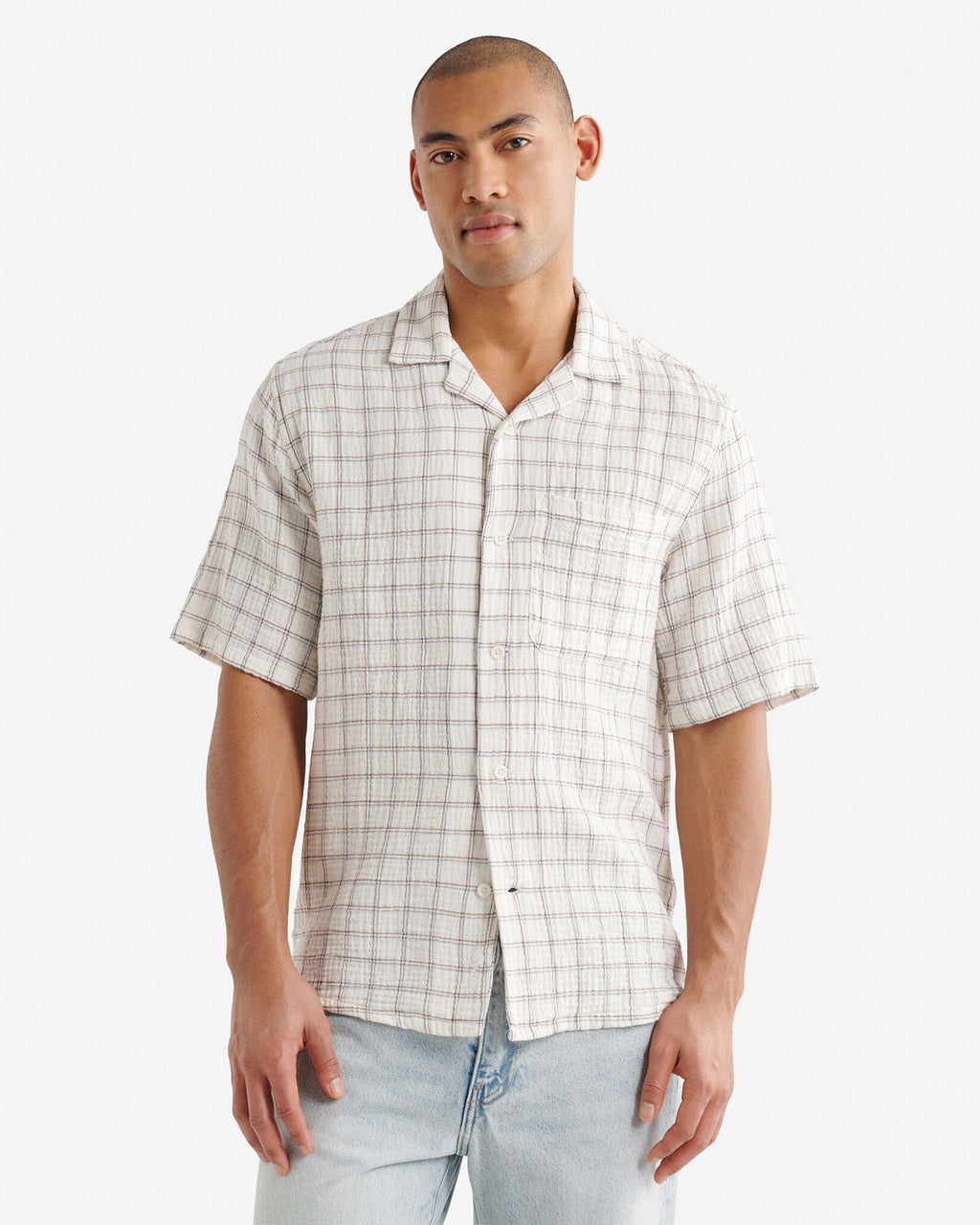 Isla Camp Shirt / EGRET