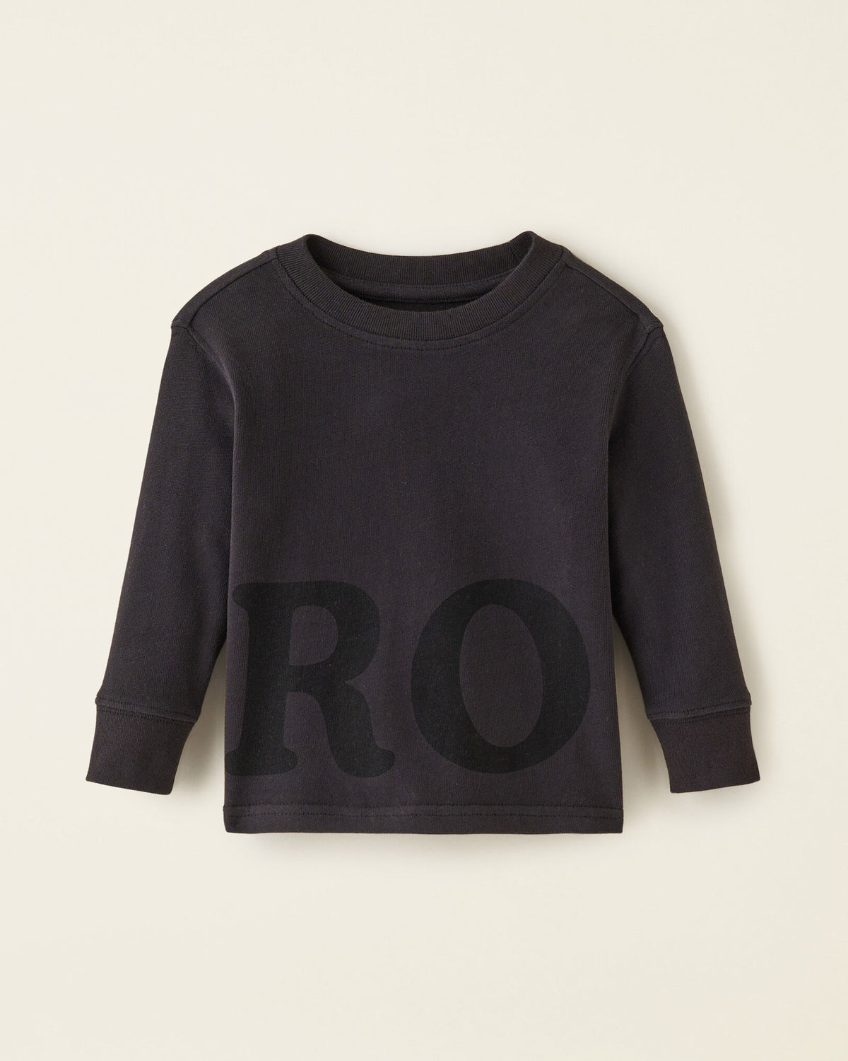 Baby One Long Sleeve T-Shirt / BLACK