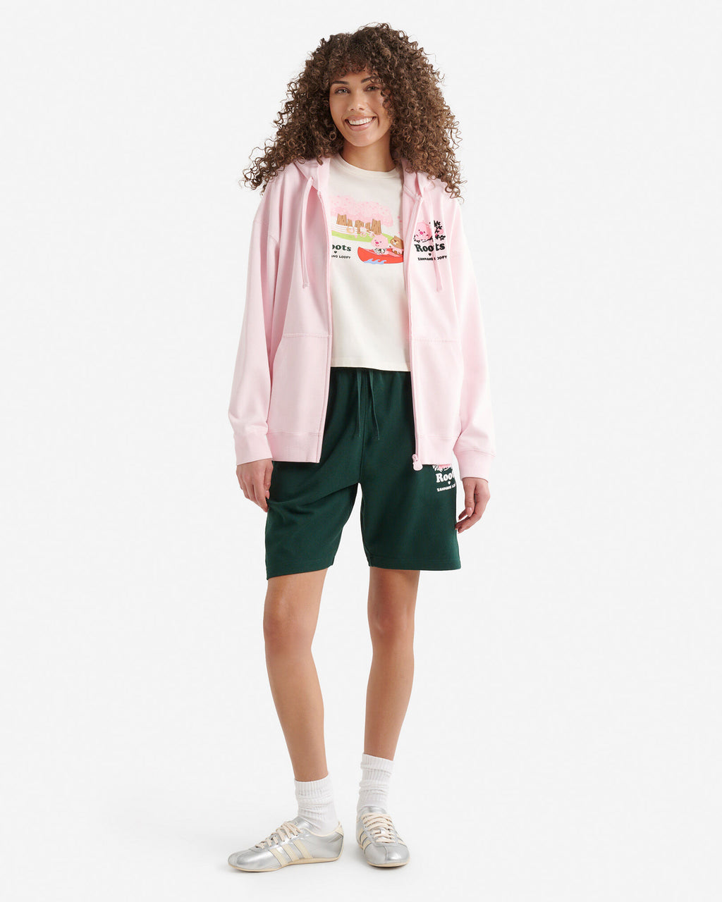 X Zanmang Loopy T-Shirt / EGRET
