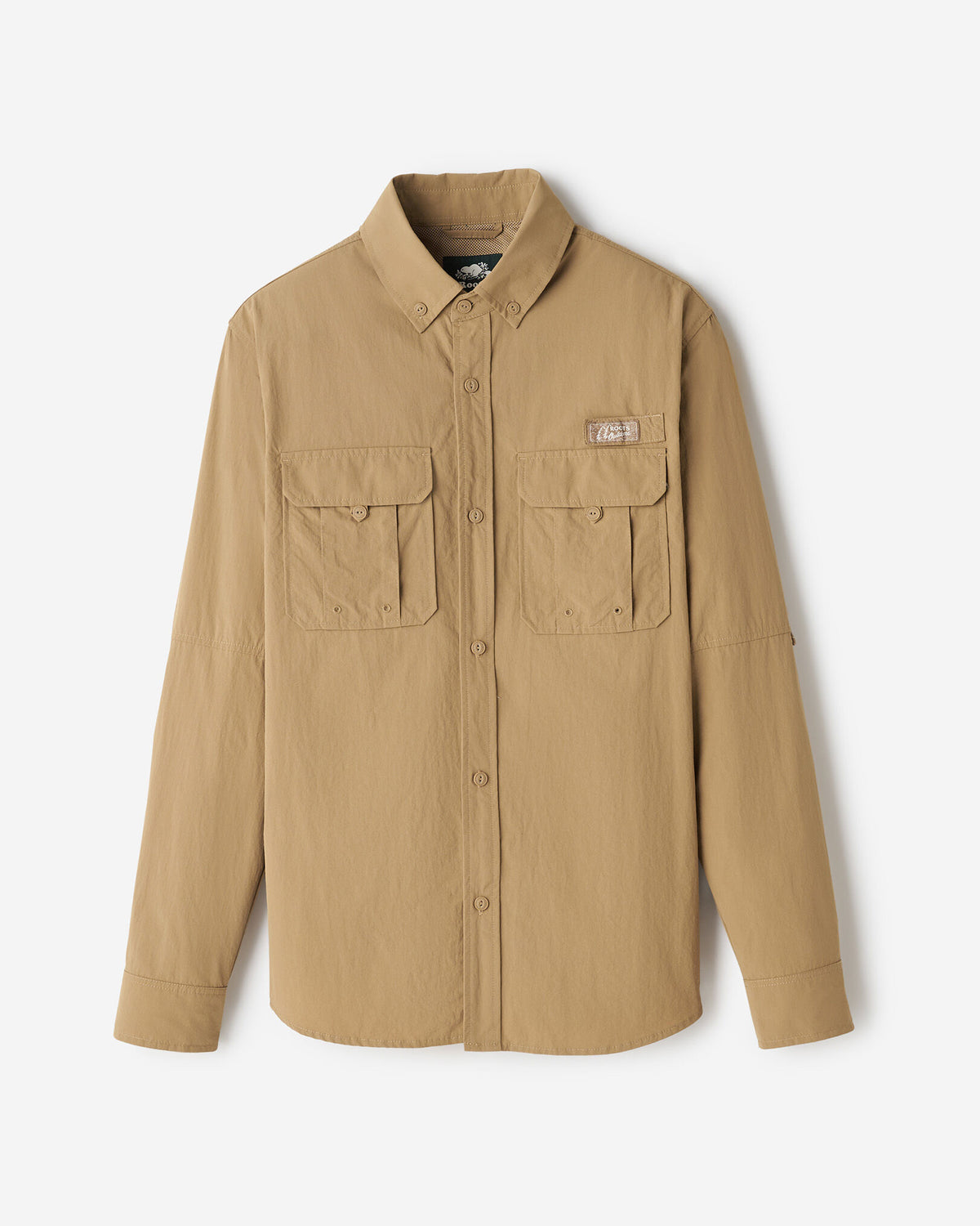 Outdoor Nylon Shirt / SEPIA TAUPE