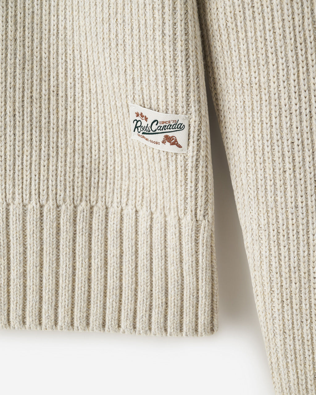 Robson Shaker Crew Sweater / VANILLA CREAM MIX