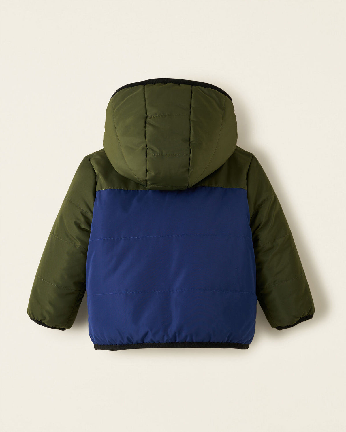 Baby Reversible Shearling Fleece Jacket / BLUE DEPTHS