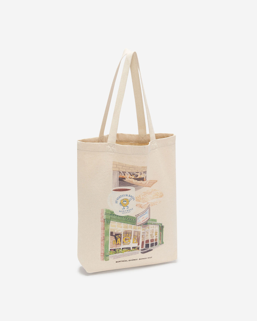 X St-Viateur Tote / NATURAL