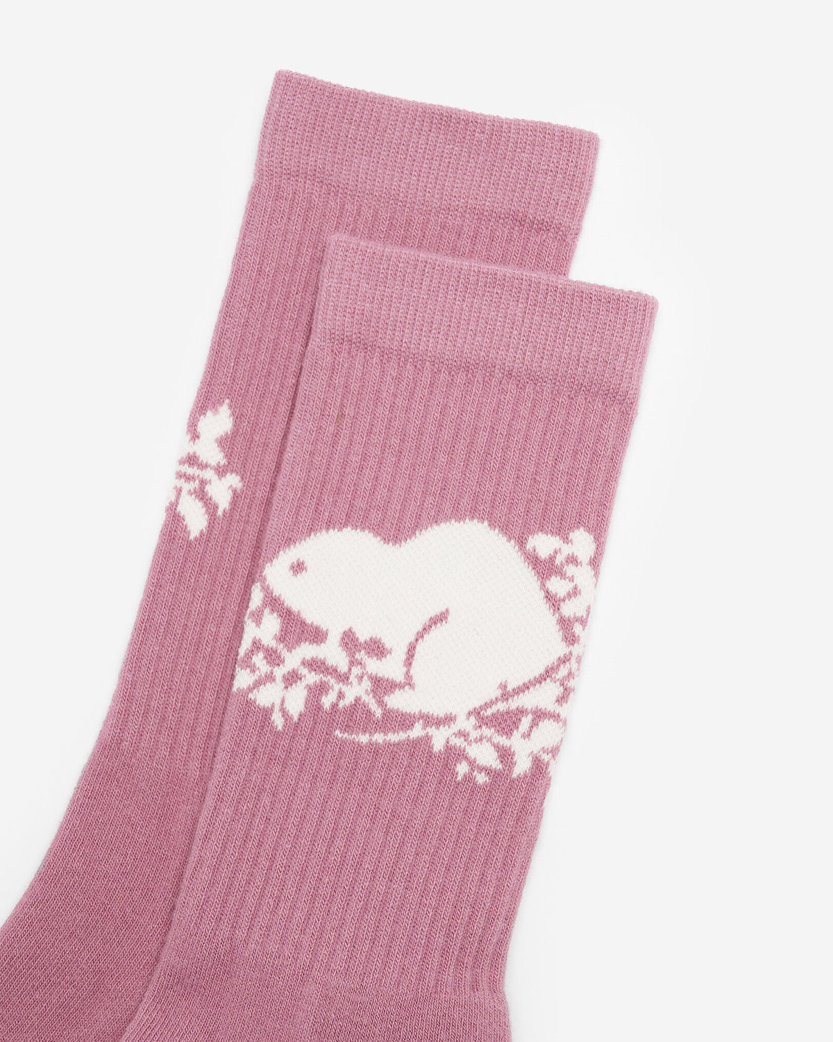 Adult Cooper Beaver Sock / DUSKY PLUM