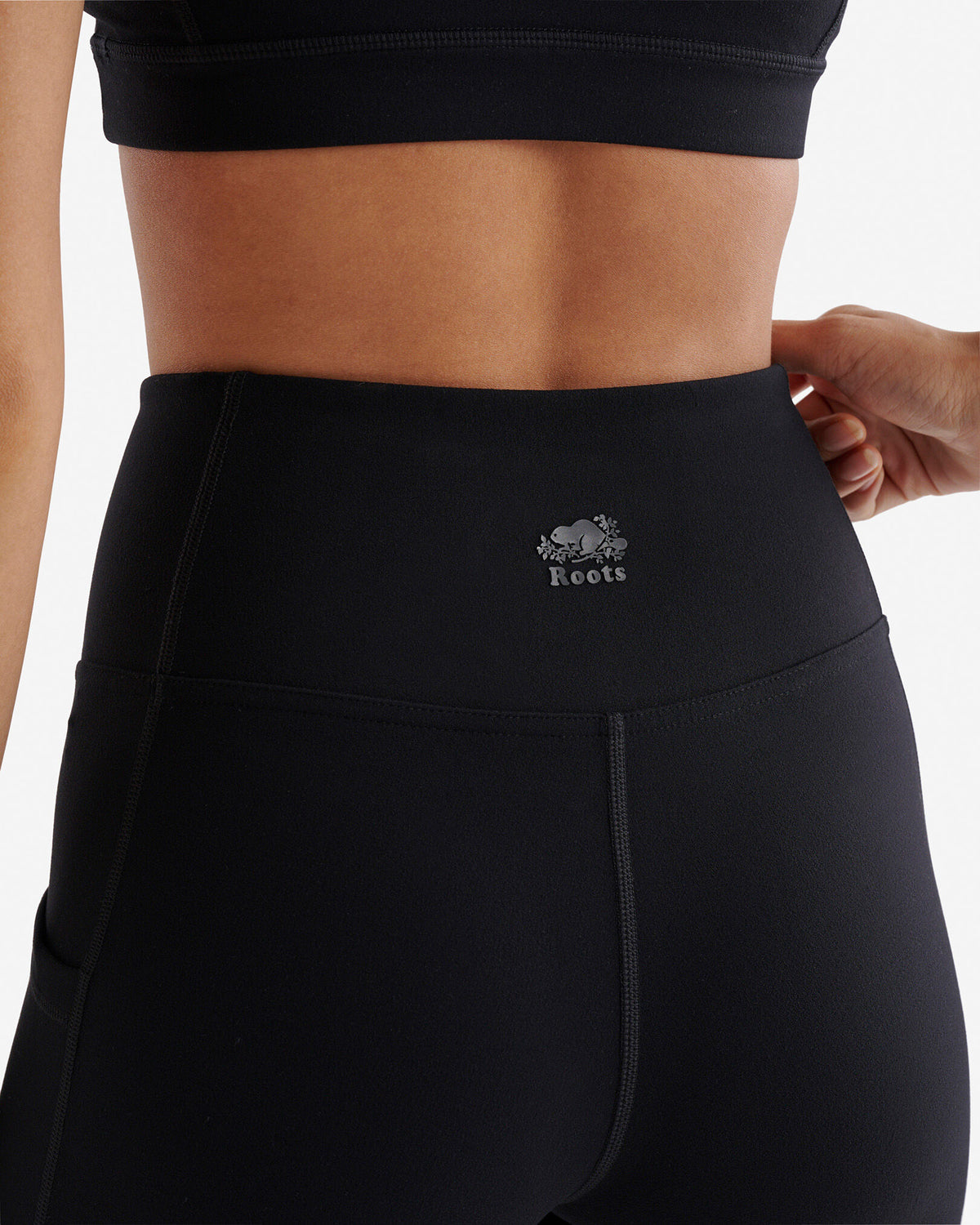 Restore Stretch Pocket Legging / BLACK