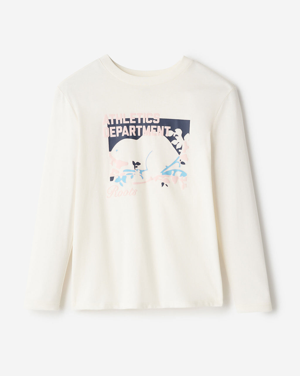 Kids Athletics Department T-Shirt / EGRET