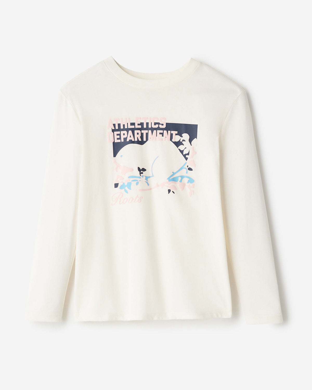 Kids Athletics Department T-Shirt / EGRET