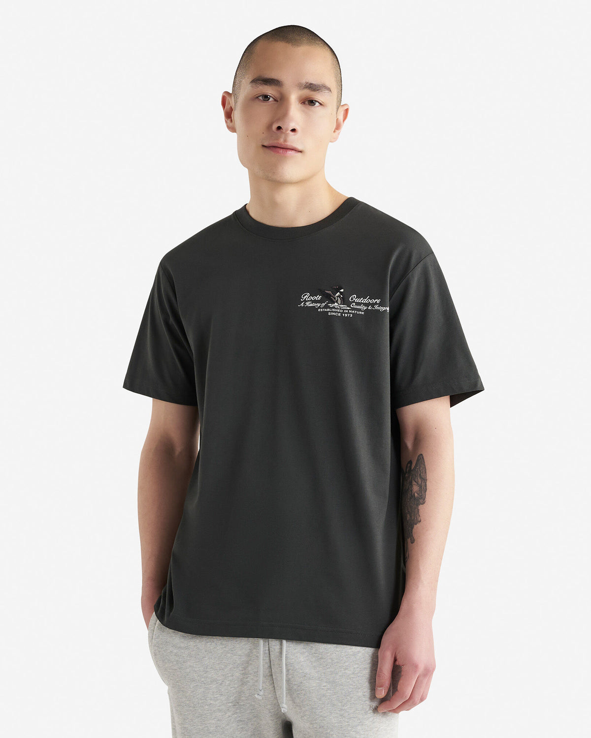 Mens  Outdoor Series T-Shirt / RAVEN