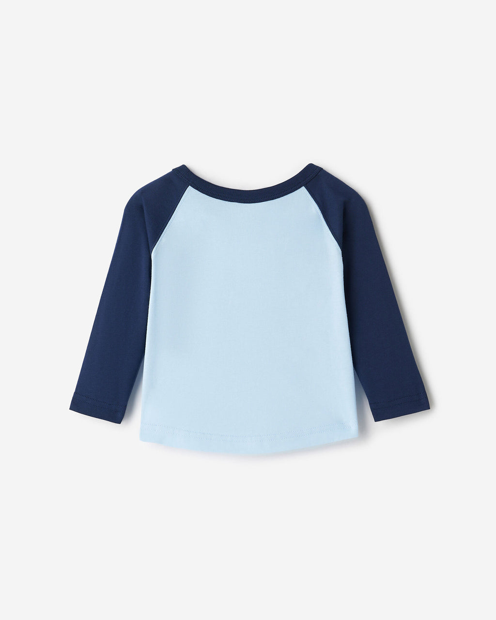 Baby Cooper Baseball Long Sleeve T-Shirt / TRUE NAVY