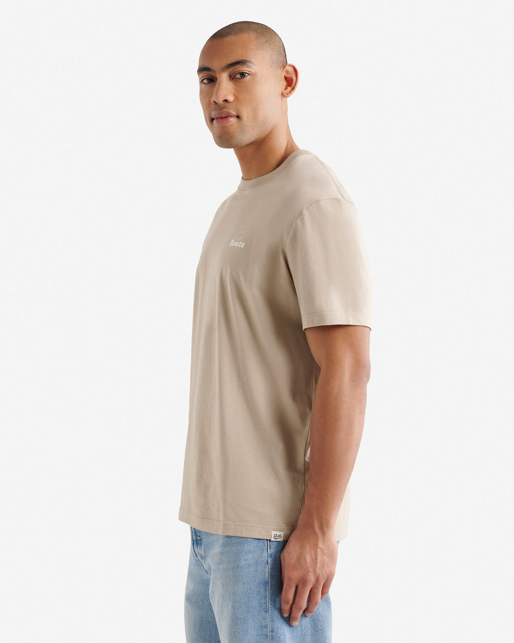 Mens Natural Habitat T-Shirt / WARM KHAKI