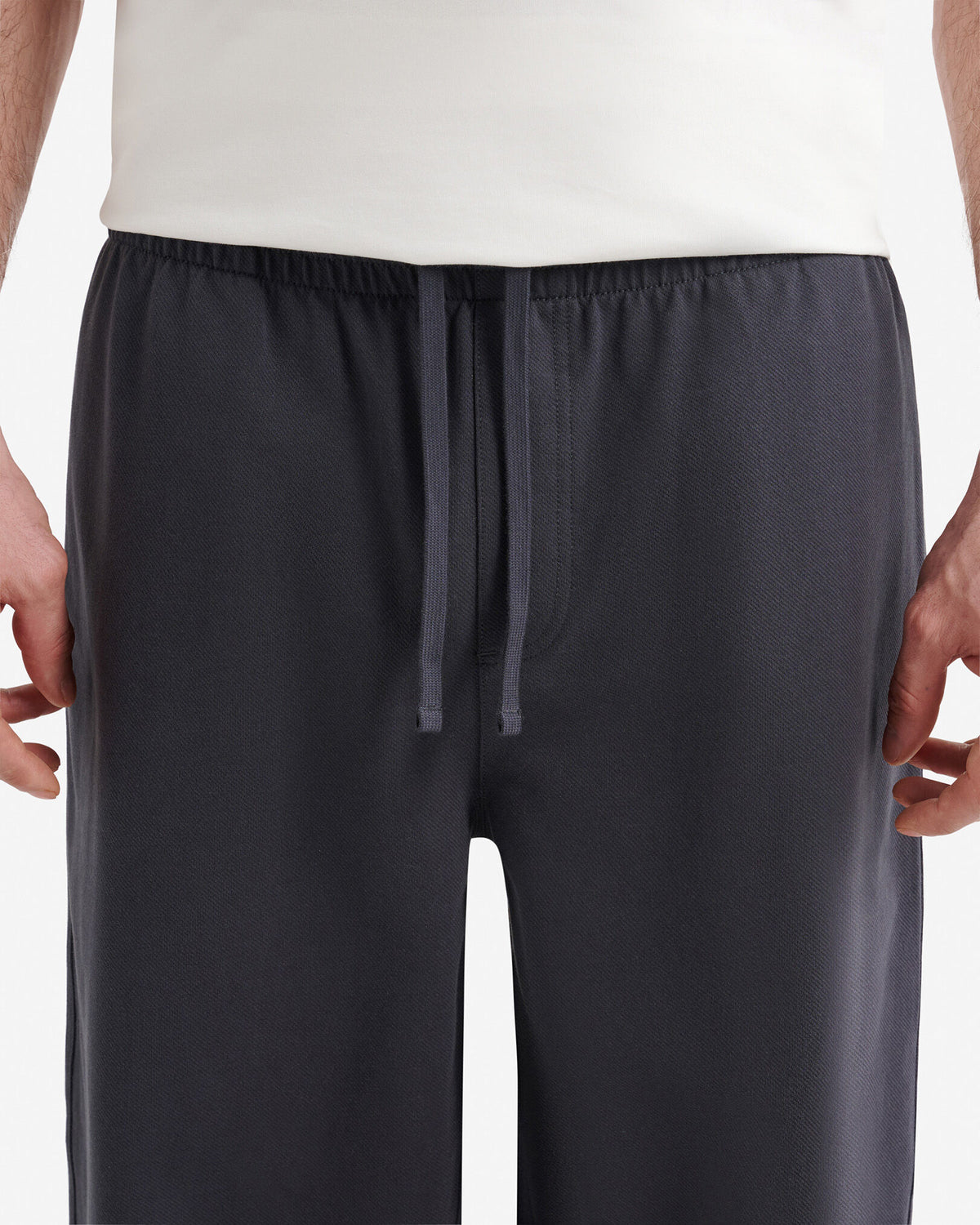Welland Knit Twill Barrel Pant / MIDNIGHT GREY
