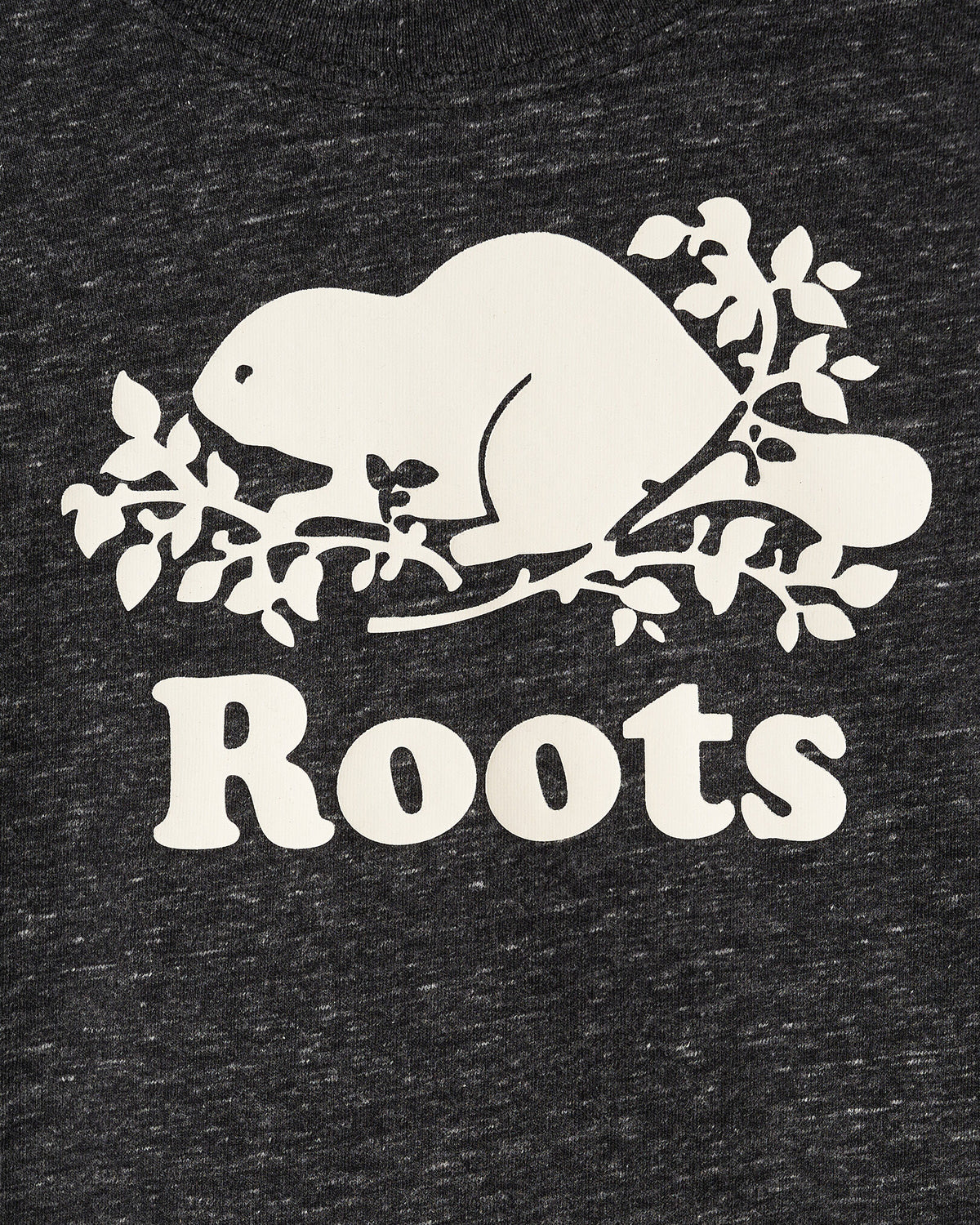 Toddler Organic Original Cooper Beaver T-Shirt / BLACK PEPPER