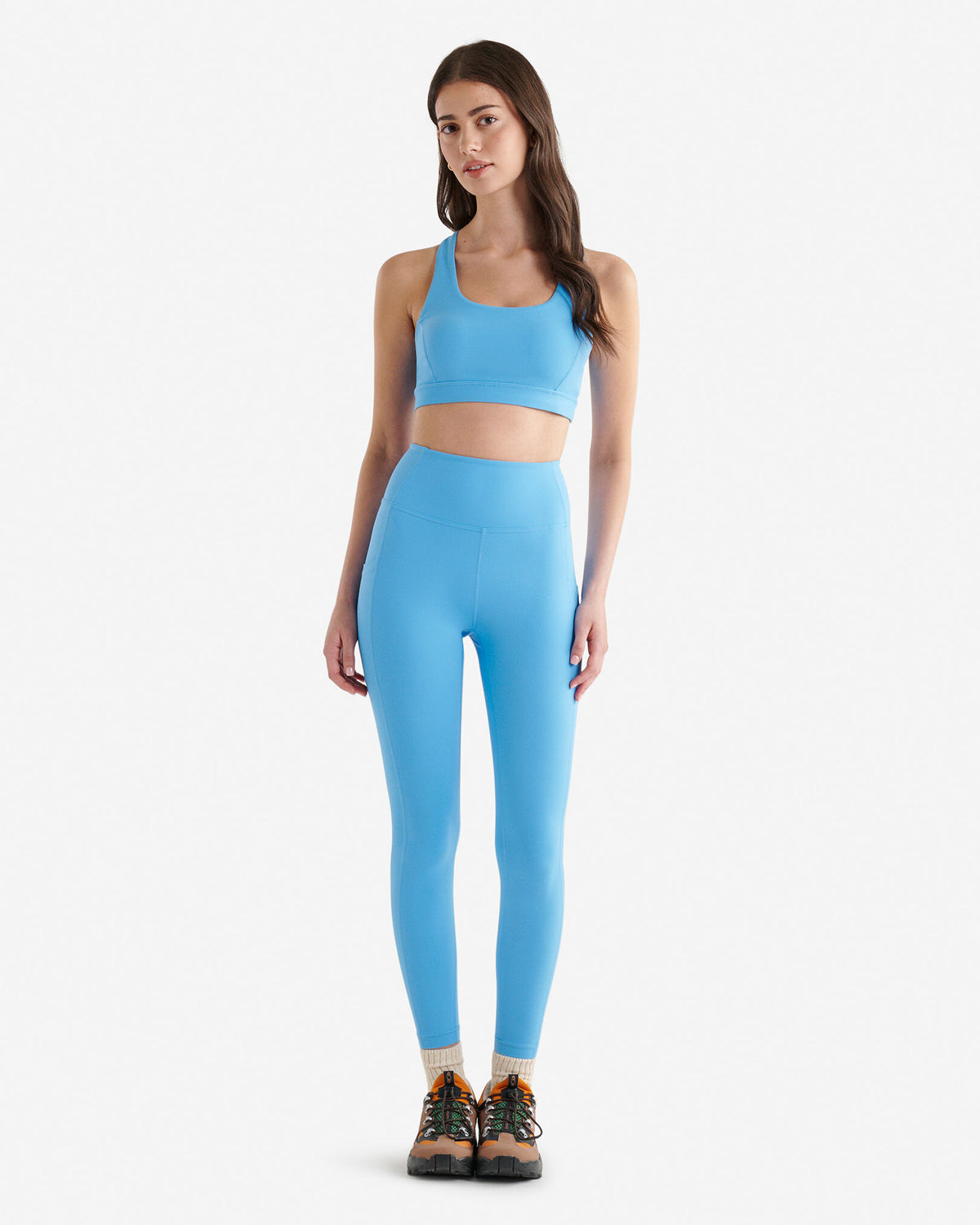Restore Stretch Pocket Legging / LOUIS BLUE