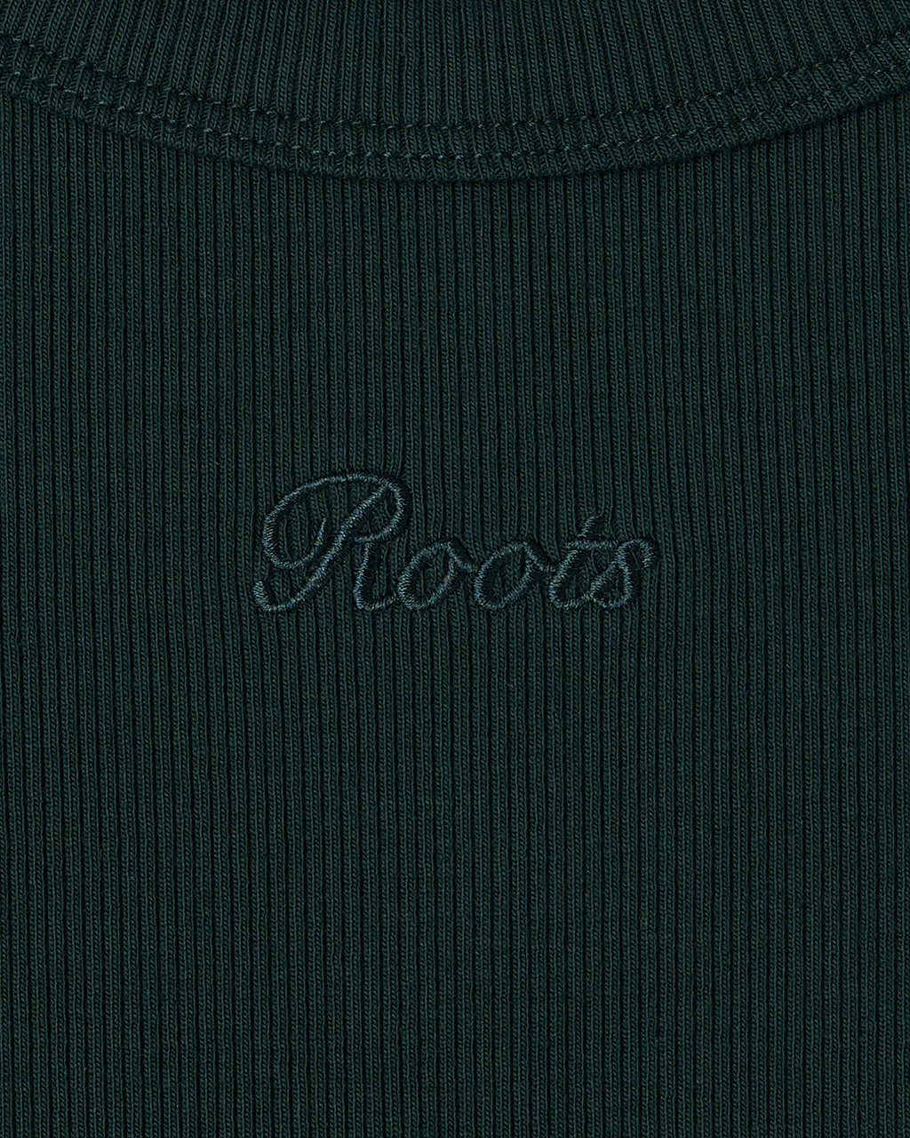 Rib Dress / VARSITY GREEN