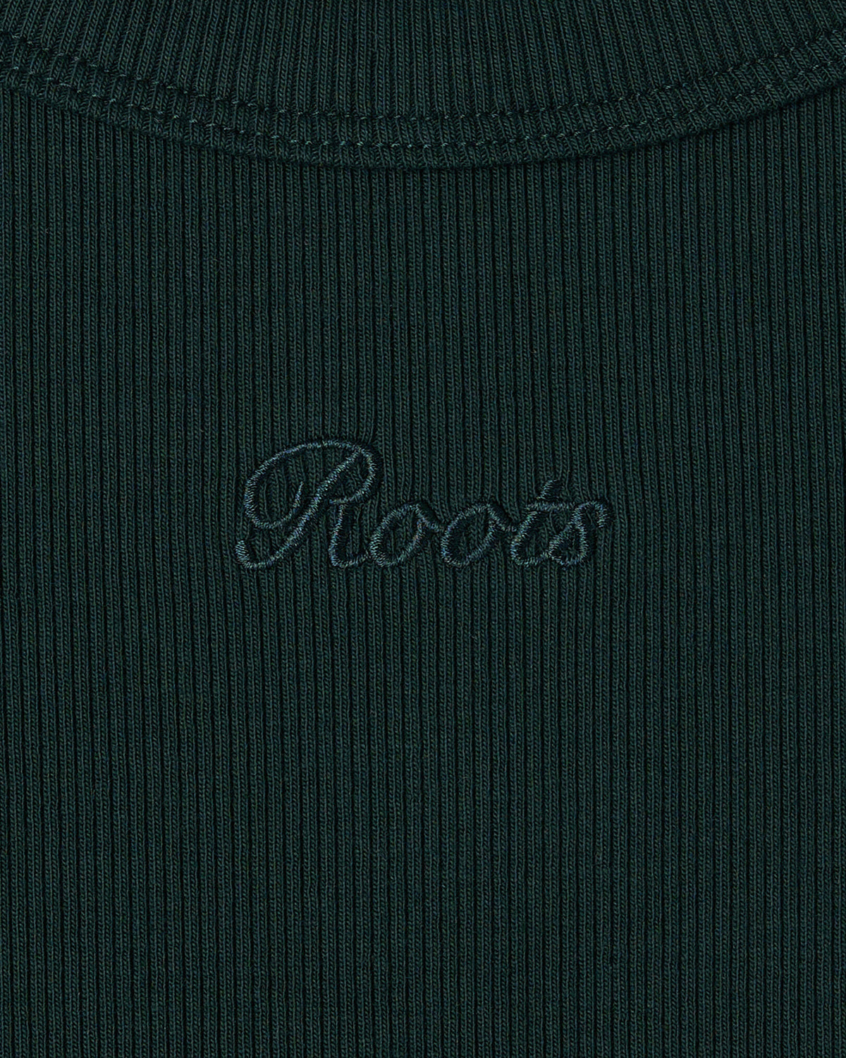 Rib Dress / VARSITY GREEN