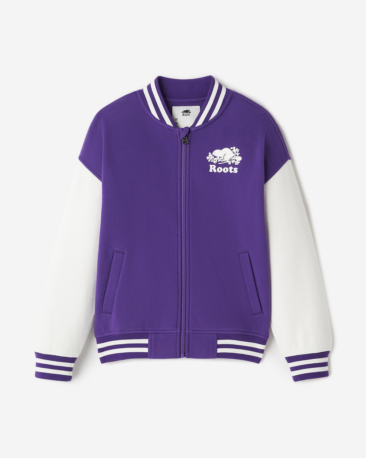 Kids Varsity Jacket / VIOLET SKY