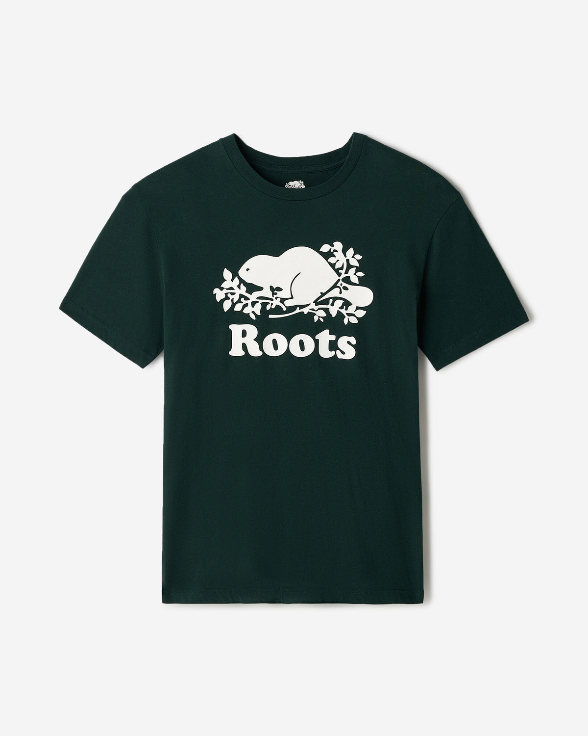 Mens Organic Cooper Beaver T-shirt / VARSITY GREEN