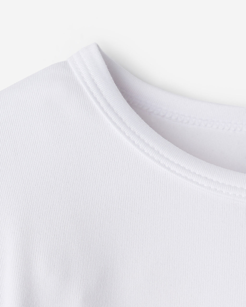 Toddler Girls Active Fitted T-Shirt / WHITE