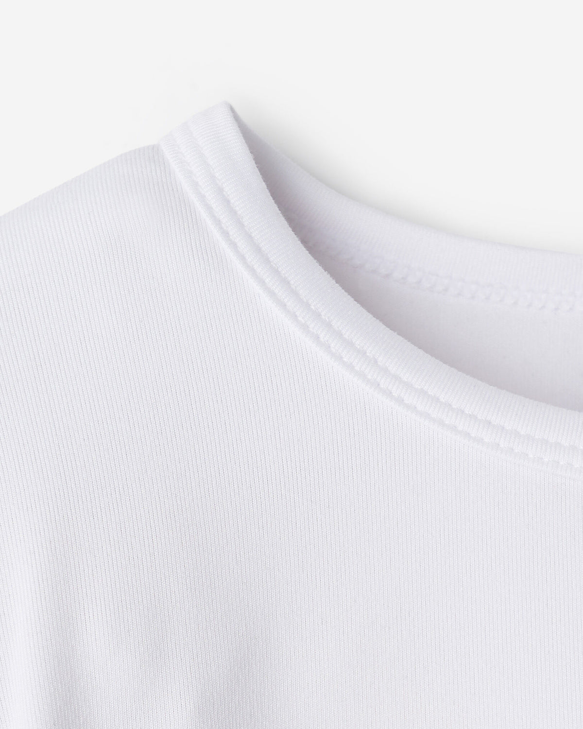 Toddler Girls Active Fitted T-Shirt / WHITE