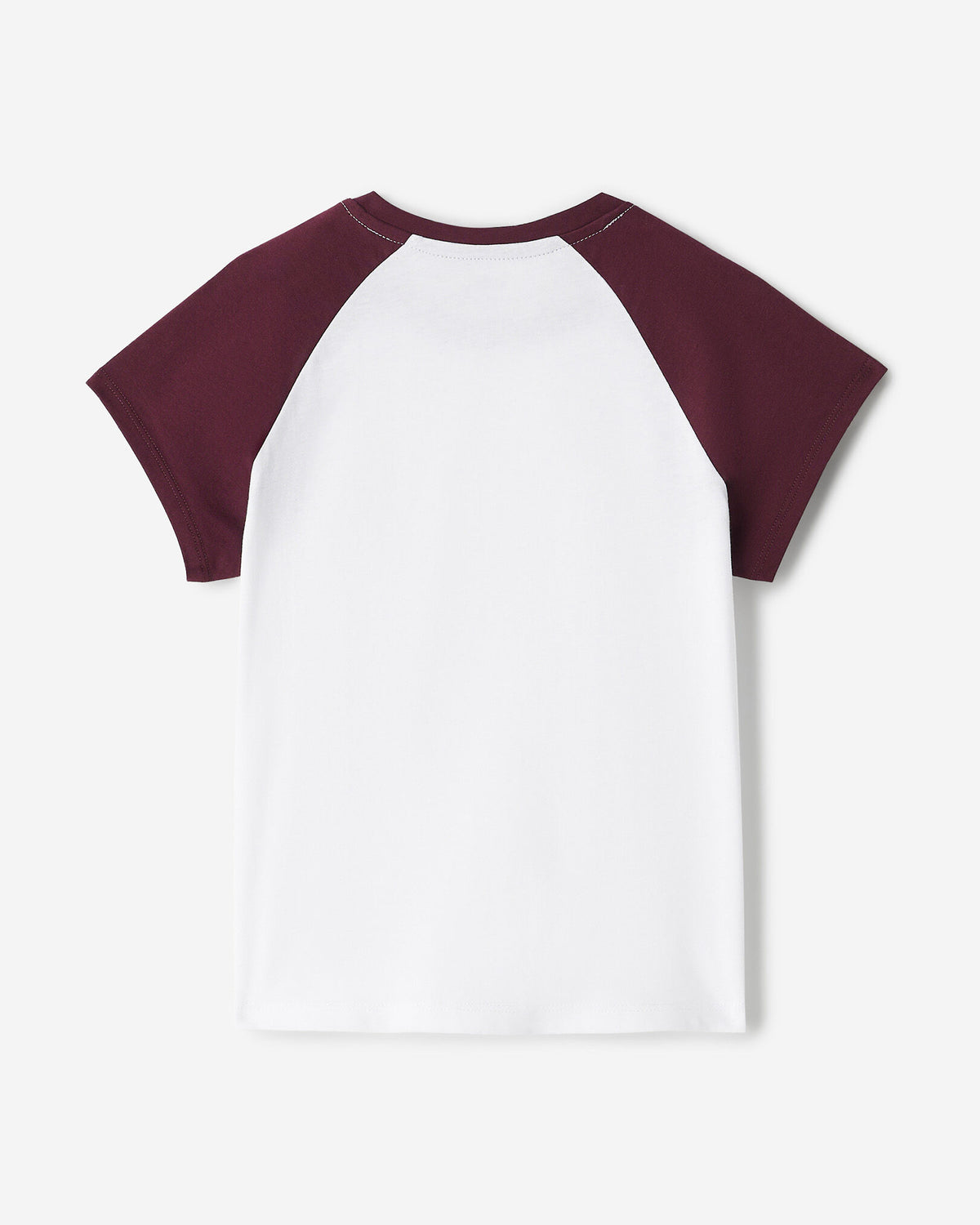 Girls Olivia Floral T-Shirt / MAROON FIG