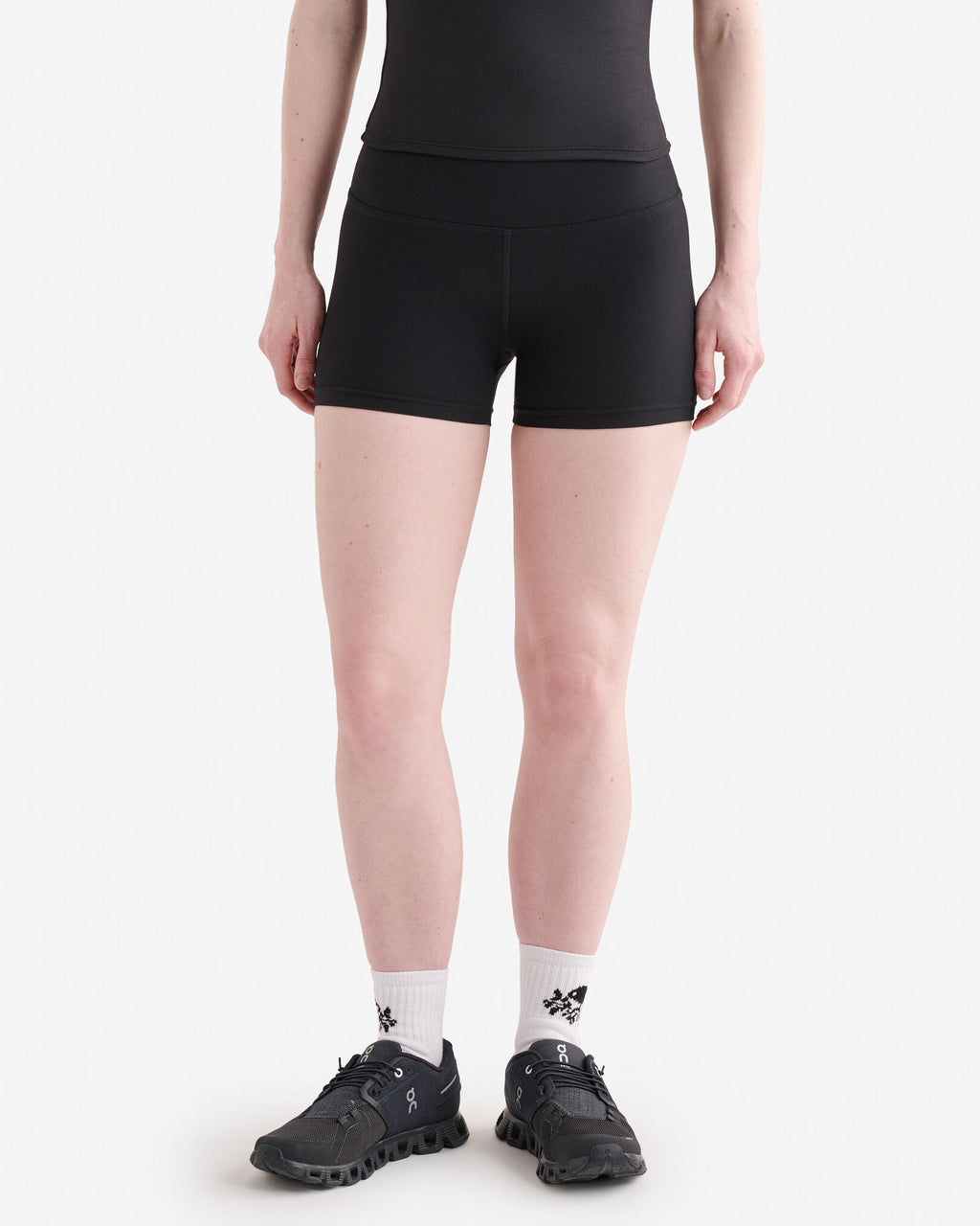 Restore Stretch Bike Short 3 Inch / BLACK
