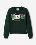 X Wicked Floral Crew / VARSITY GREEN