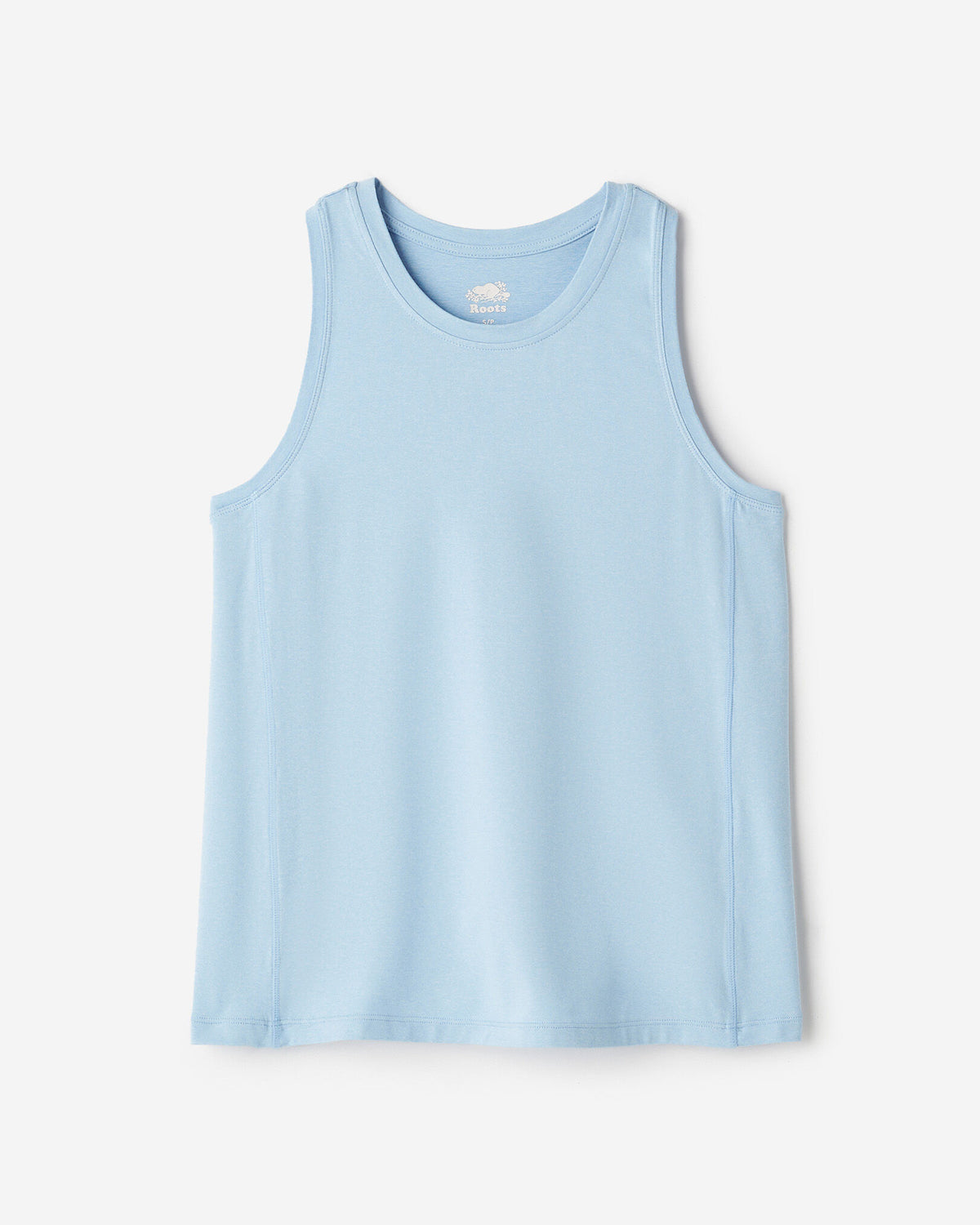 Renew Knit Racer Tank / LIGHT SKY BLUE MIX