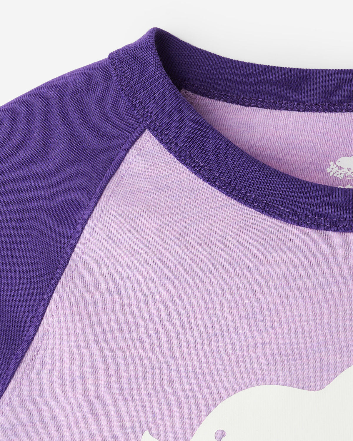 Kids Cooper Baseball Long Sleeve T-Shirt / VIOLET SKY